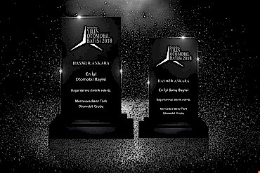 Hasmer Ankara 2018 Yılın Otomobil Bayisi Ödülü