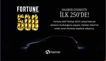 Hasmer Otomotiv ilk 250'de