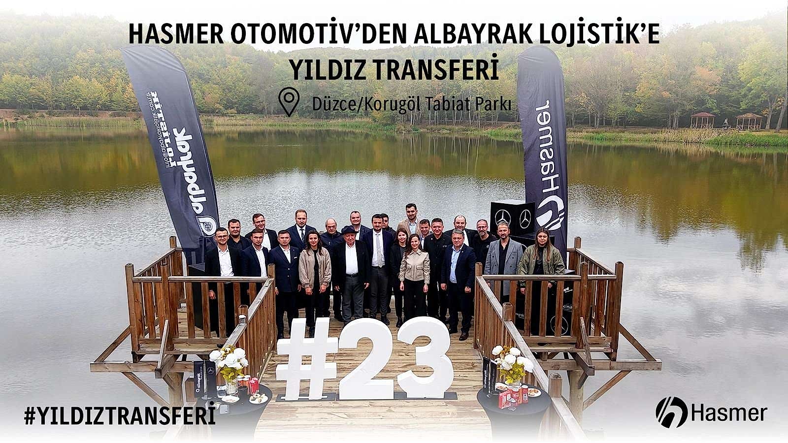 Hasmer Otomotiv'den Albayrak Lojistik'e 23 Adet Yıldız Transferi